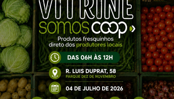 Feira Vitrine SomosCoop celebra o Dia Internacional do Cooperativismo em Manaus