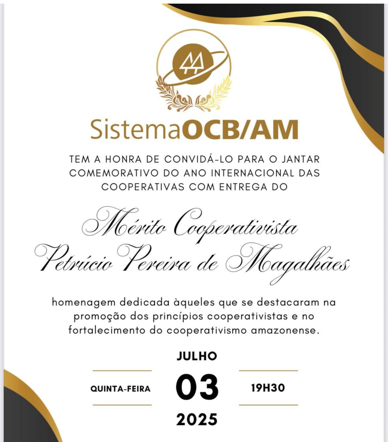 Cooperativismo Amazonense Celebra Lideranças no Ano Internacional das Cooperativas
