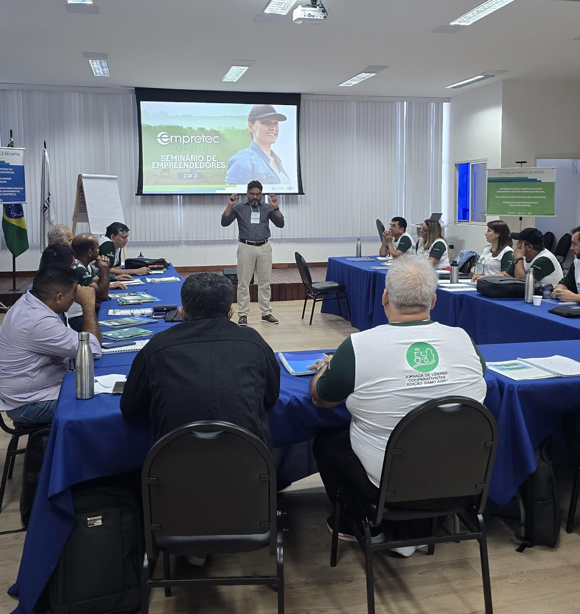 Empretec Rural chega à metade e impulsiona jornada de líderes do cooperativismo agro no Amazonas