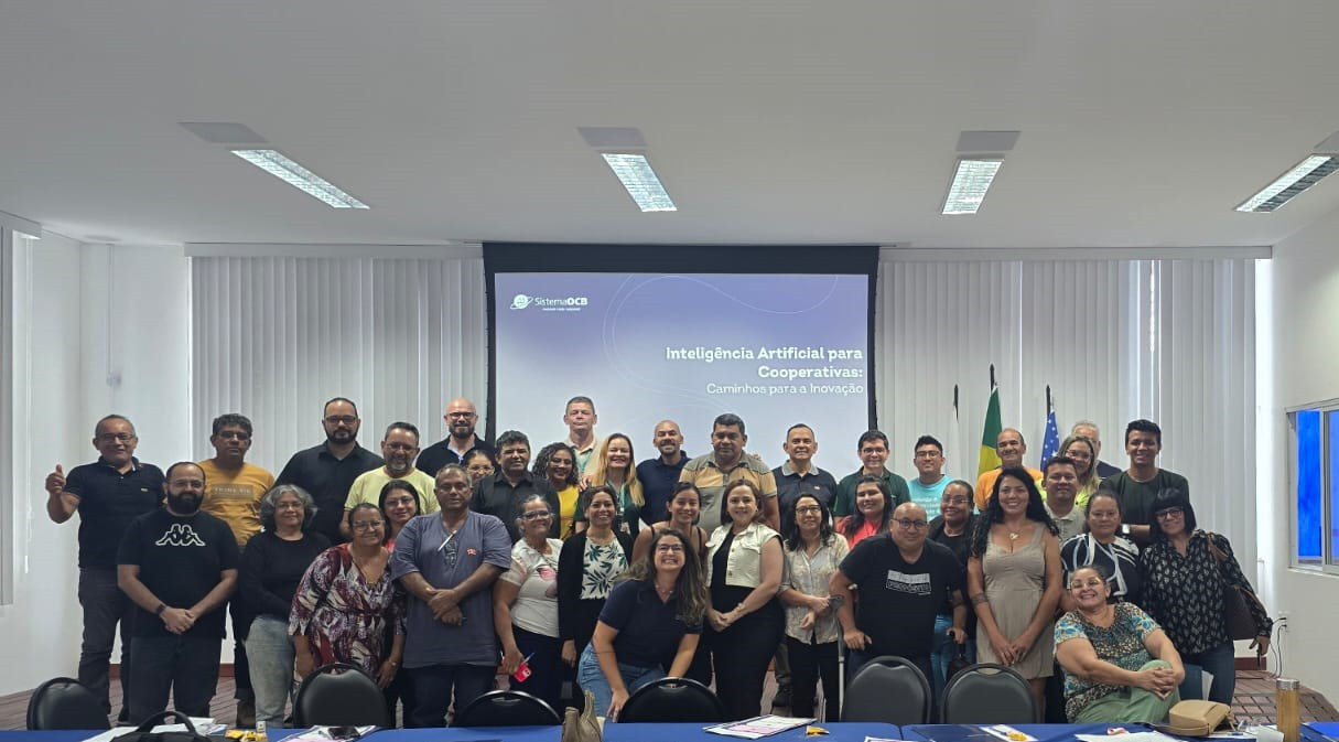 Curso de Inteligência Artificial promovido pela OCB-AM capacita cooperativas do Amazonas em Manaus