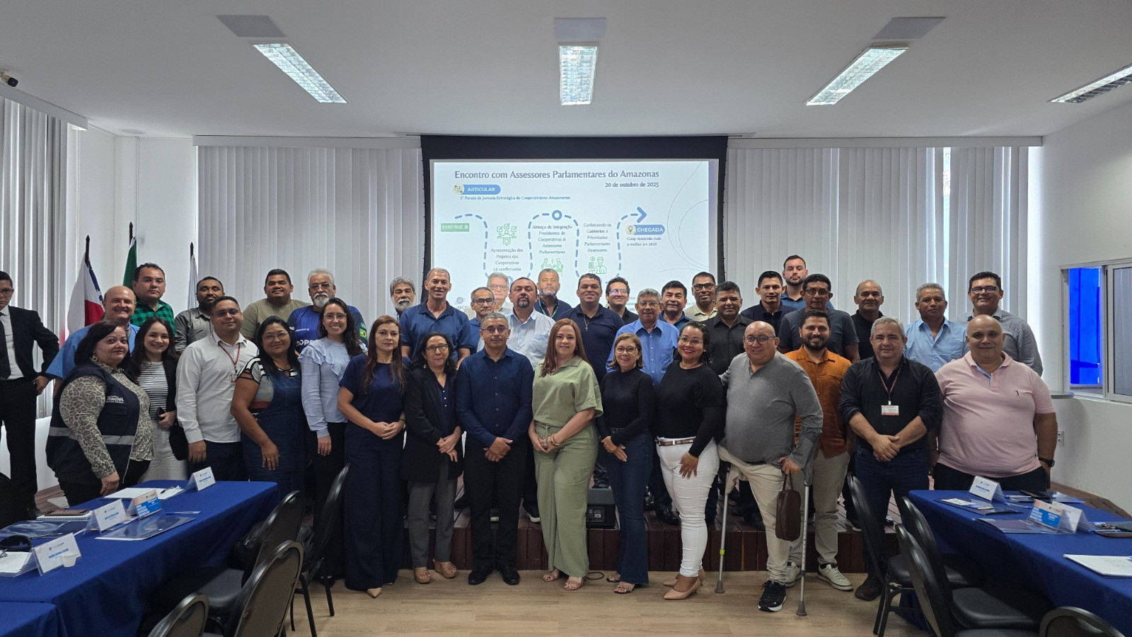 Assessores parlamentares conhecem de perto o potencial e as demandas das cooperativas do Amazonas