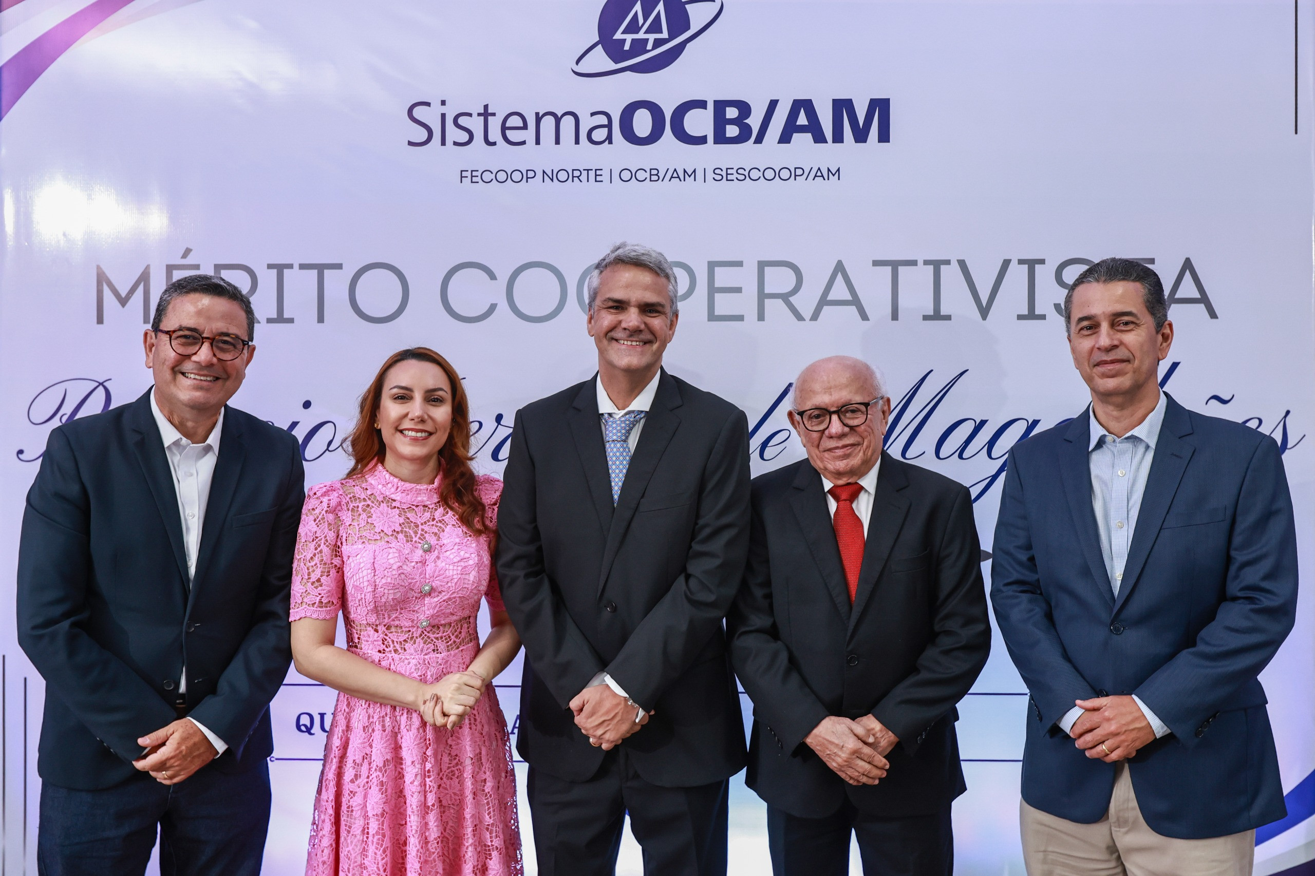 Sistema OCB/AM homenageia lideranças durante o Prêmio de Mérito Cooperativista Petrúcio Magalhães
